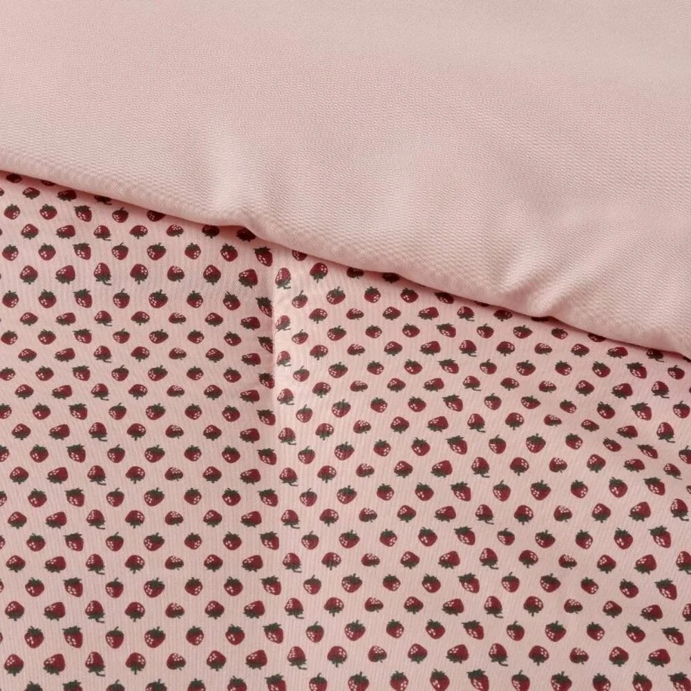 7pc Queen Strawberry Print Comforter & Sheet Set - Room Essentials - Target 2023